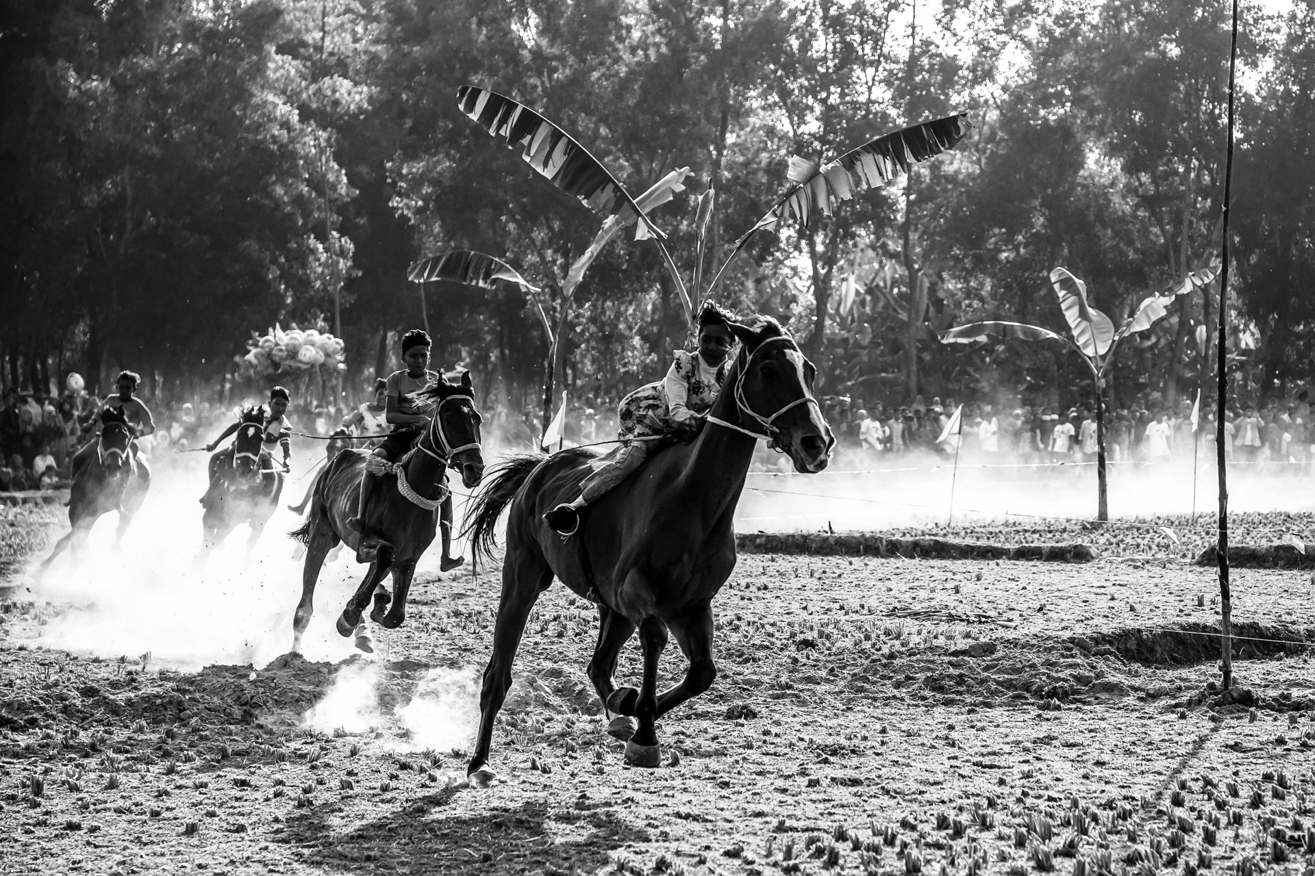 Racing Through Dust