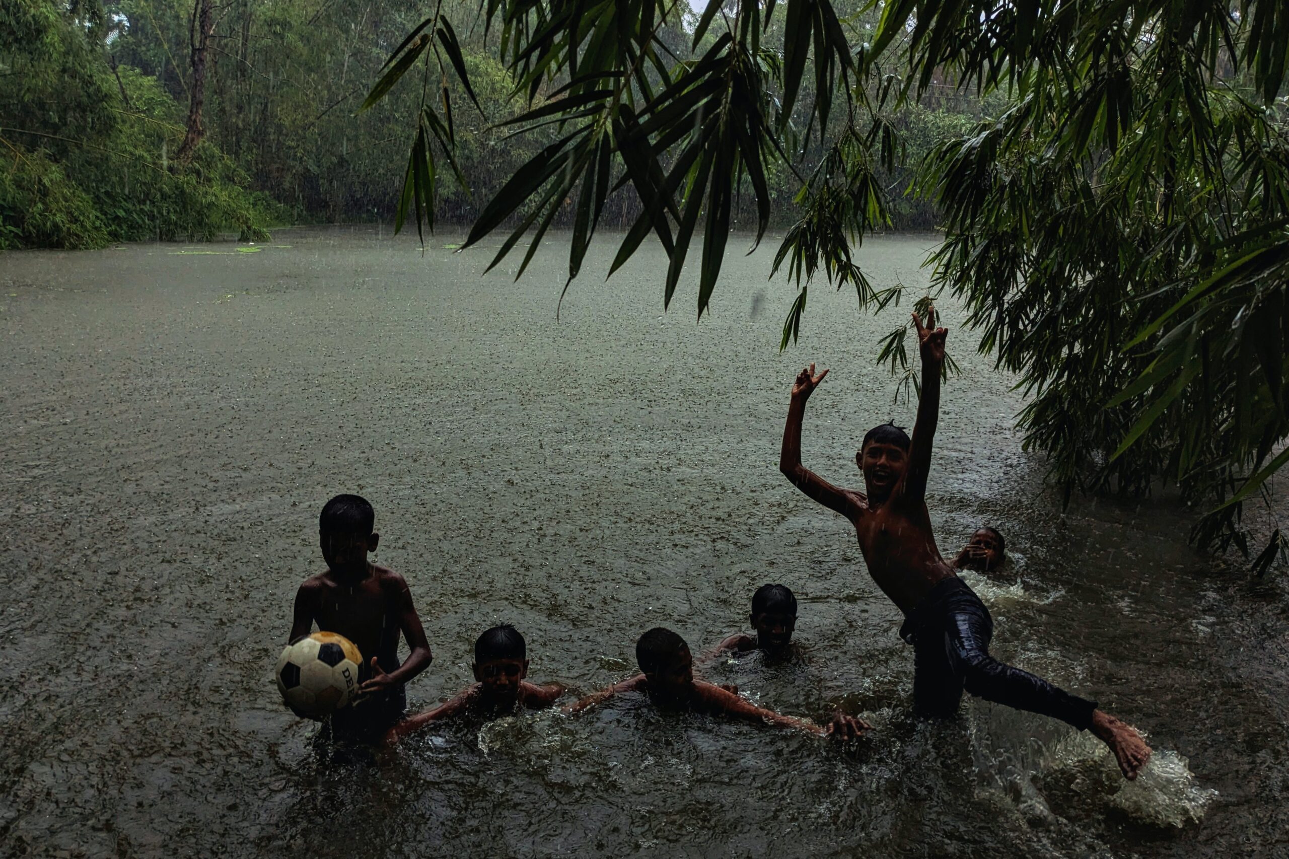 A rainy day and childhood nostalgia